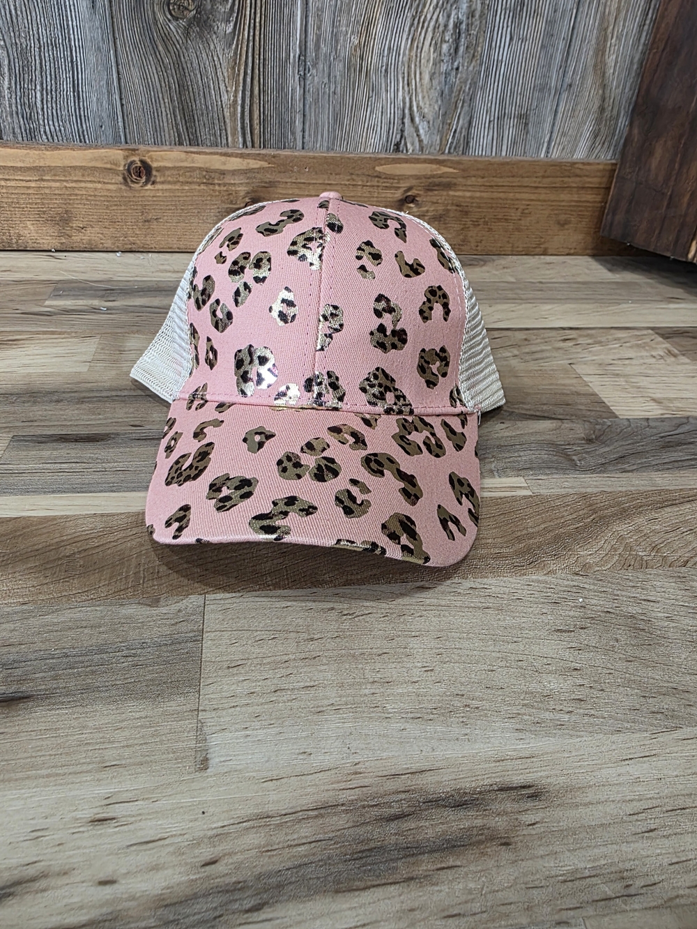 Pink Leopard Print Trucker Hat